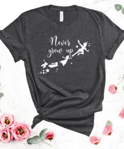 Never Grow Up Shirt, Disney Shirt, First Disneyworld Shirt, Disneyland Shirt, Disney Family Vacation Shirt, World Disney Shirt 02 Teepanda