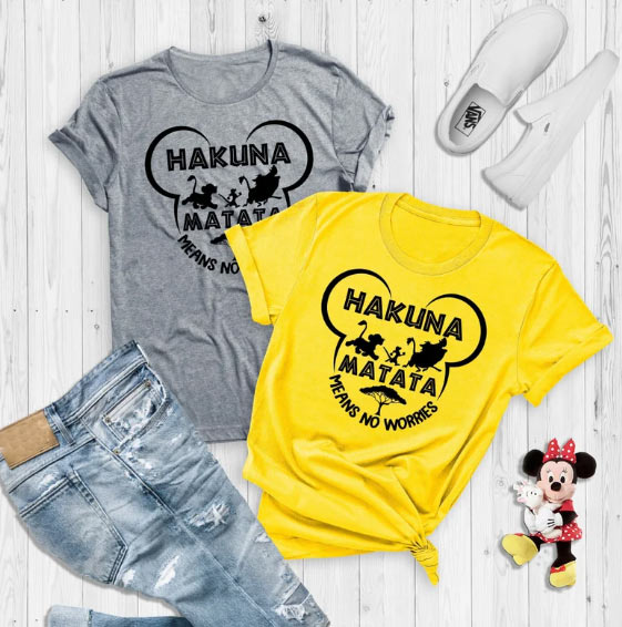 Hakuna Matata T-shirt, Animal Kingdom Shirt, Disney Family Shirts, Family Vacation Shirt, Family Matching Shirts, Hakuna Family shirts