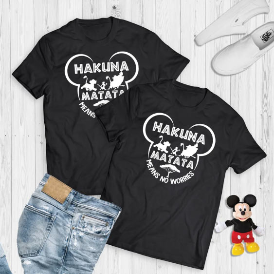 Hakuna Matata T-shirt, Animal Kingdom Shirt, Disney Family Shirts, Family Vacation Shirt, Family Matching Shirts, Hakuna Family shirts